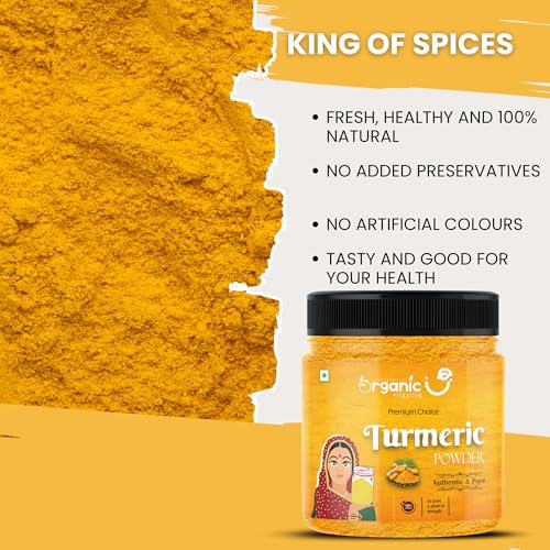 Organic Forever Natural Turmeric Powder (Haldi) 250g | High Curcumin & Natural Oils Retained | Pure, Fresh & Premium | Antioxidant & Anti-Inflammatory - Image 8