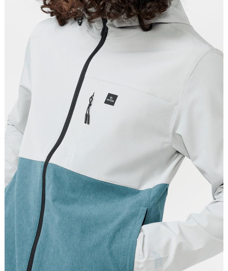 Image of Rip Curl Men's Elite Anti Series Hooded Wind Breaker, Water Repellent Jacket