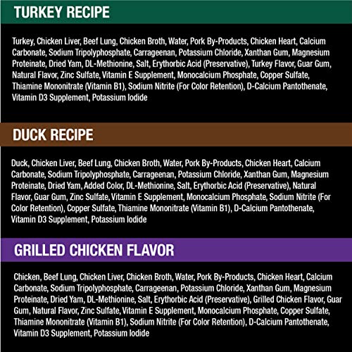 CESAR Adult Wet Dog Food Classic Loaf in Sauce Poultry Lovers Variety Pack, 3.5 oz. Easy Peel Trays with Real Chicken, Turkey or Duck, Pack of 36 CESAR Adult Wet Dog Food Classic Loaf in Sauce Poultry Lovers Variety Pack, 3.5 oz. Easy Peel Trays with Real Chicken, Turkey or Duck, Pack of 36