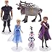 Babioms 5Pcs Congelata Cake Topper, Mini Figurine, per la Decorazione della Torta della Festa di Compleanno Cake Toppers