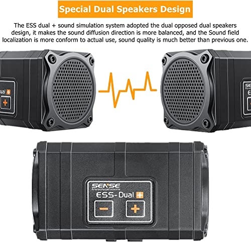 Wonvon Car Engine Sound Simulator,Dual Ess Sense Innovations Plus Engine Sound Engine Simulated Module Set For Axial Scx10/Scx10 Ii #TOP1