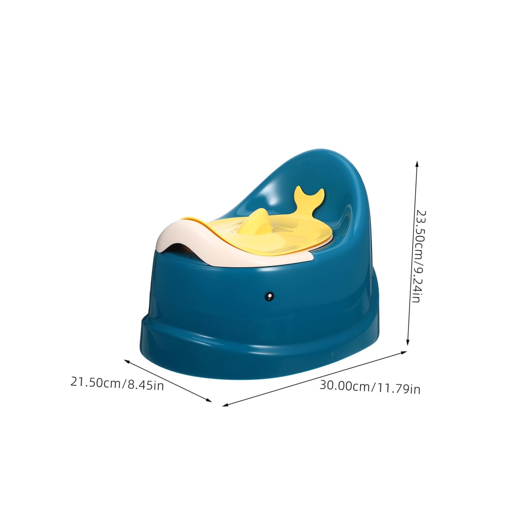 VICASKY Vasino per Bambini Leggero in Pp Sedile Portatile per Addestramento al Vasino, Comodo per Uso Domestico e Viaggi, per Bambini e Ragazzi