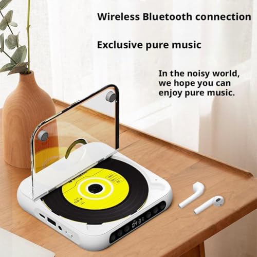 Lecteur CD portable Bluetooth pour écouter vos disques sans chaîne audio encombrante