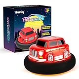 HoverRide Air Gliding Toy Car for 3 Year Old Boys - Red Cars Toys for Toddlers and Kids Ages 3 & Up...