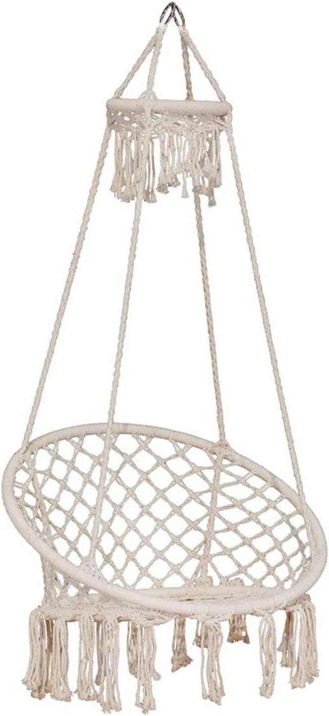 Hamac chaise tricoté main de qualité supérieure résistant à 150kg