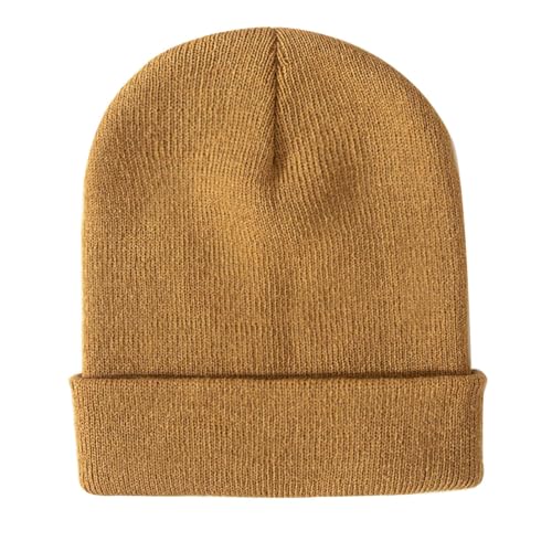 Image of ZOORON Beanie for Men Women Slouchy Winter Beanie Hats Cuffed Skull Caps