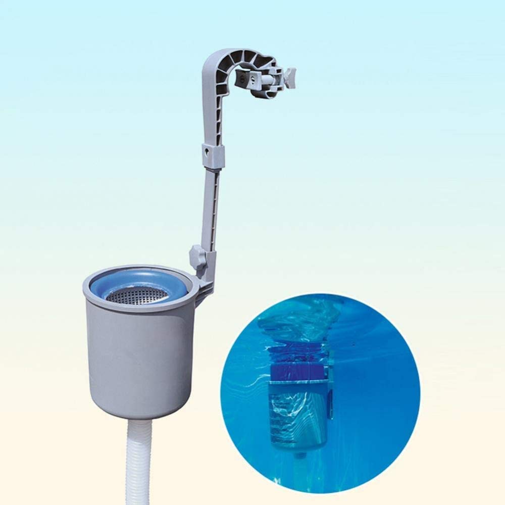 zaizai Skimmer Piscina, Skimmer Superficie Piscina, Supporto a Parete Skimmer Superficie Piscina Skimmer Automatico per la Manutenzione Quotidiana della Piscina