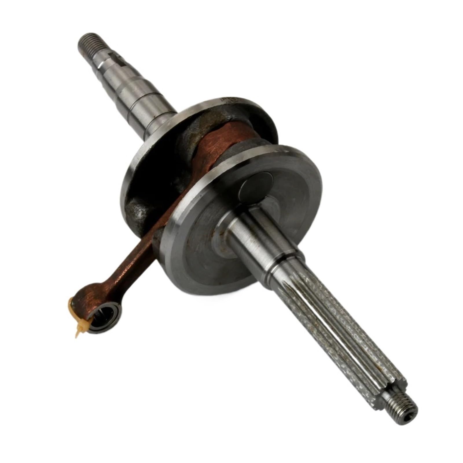 Vilebrequin moto 50cc 2T axe 10mm pour pièce de rechange moteur thermique
