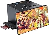DIGITNOW! 22MP Film- und Diascanner, 5 Zoll großes LCD-Display, wandelt 35mm, 126, 110 Filme und Dias in hochauflösende JPEG-Digitalfotos um, unterstützt PC und Mac