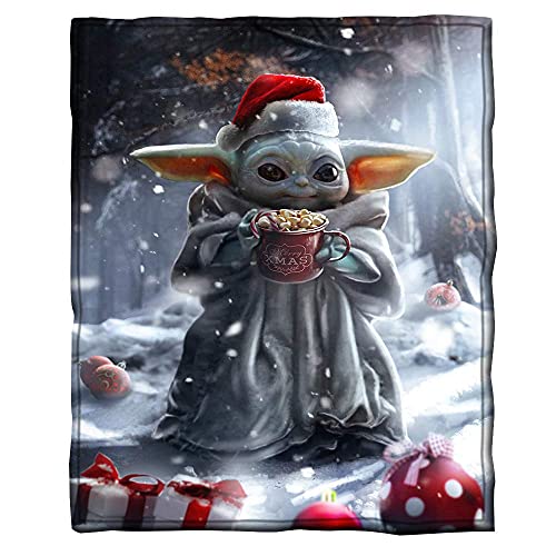 3D Baby Alien Throw Blanket,Ultra Soft Blanket Cozy Warm And Hypoallergenic Washable Couch Or Bed Throws Birthday Gift (M, 59*51) #TOP1