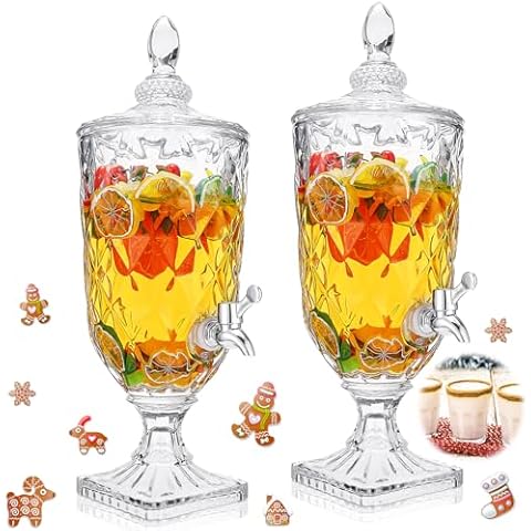 Nuogo 0.8 Gallon Drink Dispensers (2 Pcs) Cover