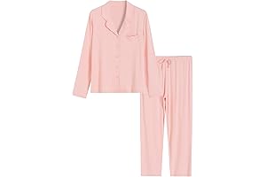 Petite Cotton Pajamas for Women with Matching Bottoms