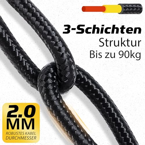Sunya Kameragurt mit Schnellverschluss. Hergestellt aus fortschrittlichem Nylon, einhändige Einstellung, kompatibel mit allen Kameras, max. Belastung 90 kg