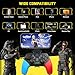 Joso Wireless Mobile Gaming Controller für iOS, Android, iPad, Tablet, PC, Telefon-Controller für iPhone 14/13/12/11, Galaxy S22/21, Android Handys, COD Mobile, Genshin Immpact, Cloud Gaming