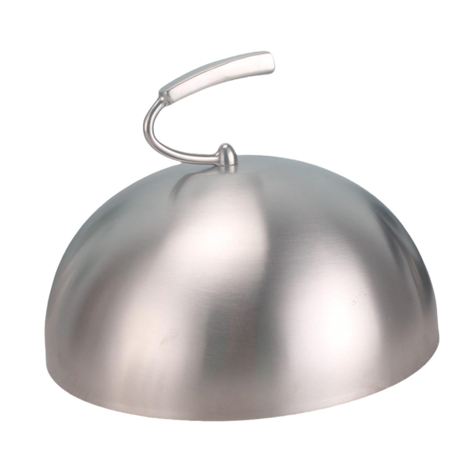PIXZCSA Premium Grill Domes Cover BBQ Accessory for Barbecue Steak Cover Basting Steaming Burger Lid Heavy Duty Griddle Dome Steam Heavy Duty Griddle Dome, Style E, 14x7cm