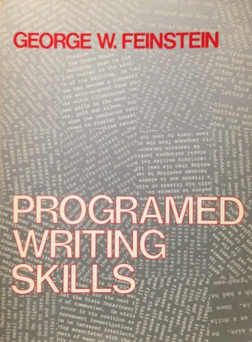 Programmed Writing Skills 0137305230 Book Cover