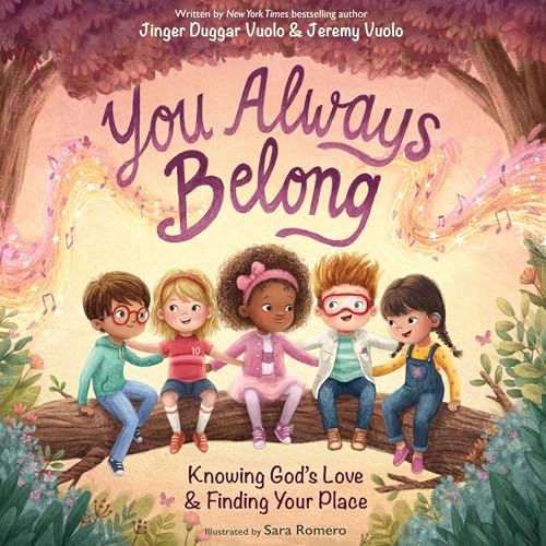 You Always Belong Audiolibro Por Jinger Duggar and Jeremy Vuolo, Sara Romero - illustrator arte de portada