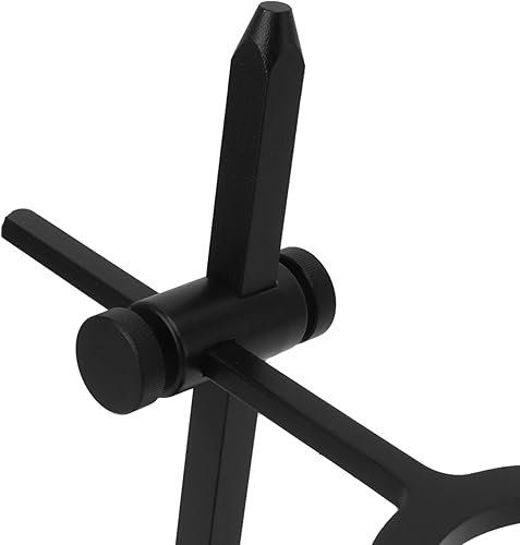 Miniatura 8 de Atyhao Soporte para gotero de estación de café, con soporte ajustable de aleación de aluminio, cafetera de goteo con filtro de acero inoxidable