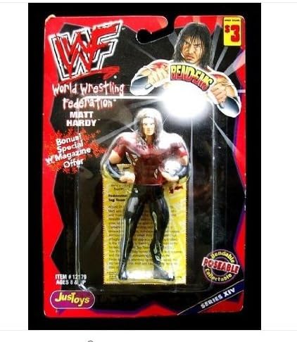 JusToys Wrestling Bend-Ems Series XIV - Matt Hardy Item# 12179 by JusToys