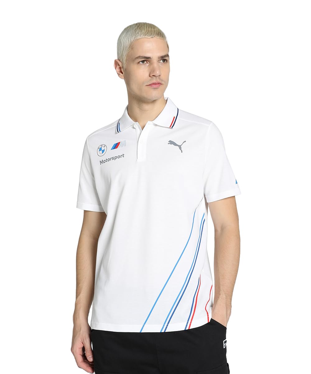 BMW Motorsport Team Polo Mens - White S