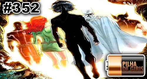 Page de couverture de PILHA DE GIBIS #352 – X-MEN: A ERA KRAKOA – VOLTA QUE DEU MERD@