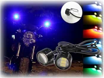 Amazon.co.jp: AUTOMAX izumi 蛍ランプ 2個1set (赤) LED ステー付き