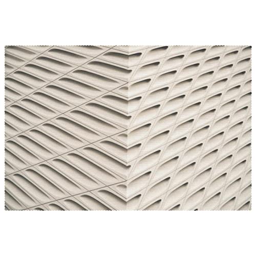 Set de table beige résistant chaleur grand format rectangulaire - 2