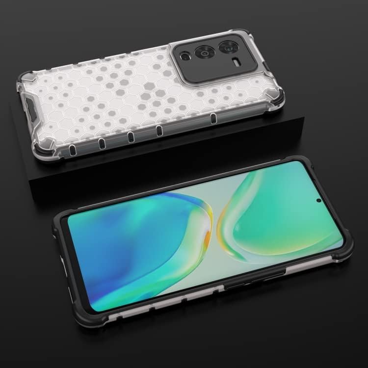 Image of Prime Retail Hard PC Back Case Cover for Vivo V25 Pro 5G Anti Slip Ultra Thin Shockproof Reinforced Corners (Transparent)