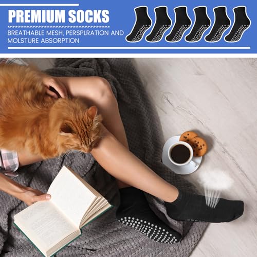 Image of Liitrsh 60 or 150 Pairs Pilates Grip Socks Bulk Unisex Non Slip Yoga Grippy Socks Woman for Adults Yoga Pilates Hospital