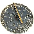 NauticalMart Brass Sundial Kiss of The Sun