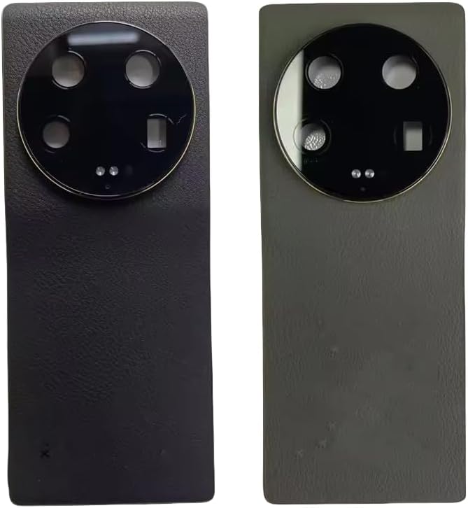 Compatible Rear Glass Back Cover for Xiaomi 13 Ultra – Battery Door Housing Replacement Part (Black)