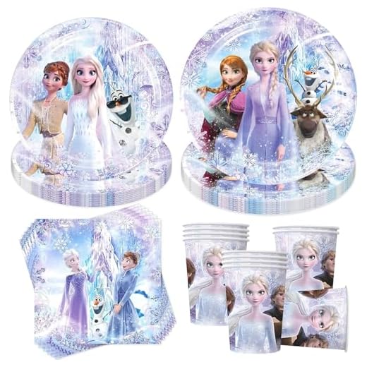 Juego de vajilla de fiesta de 50 piezas, vajilla de cumpleaños infantil, vajilla para fiesta de cumpleaños, decoración de cumpleaños infantil, con platos, vasos, servilletas, manteles, pajitas