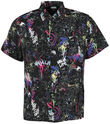Chemise Naruto Héros homme finie la transpiration avec cette coupe standard légère multicolore