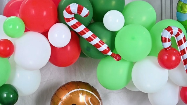 Amazon.com: Christmas Balloon Arch, Red Green Christmas Balloons