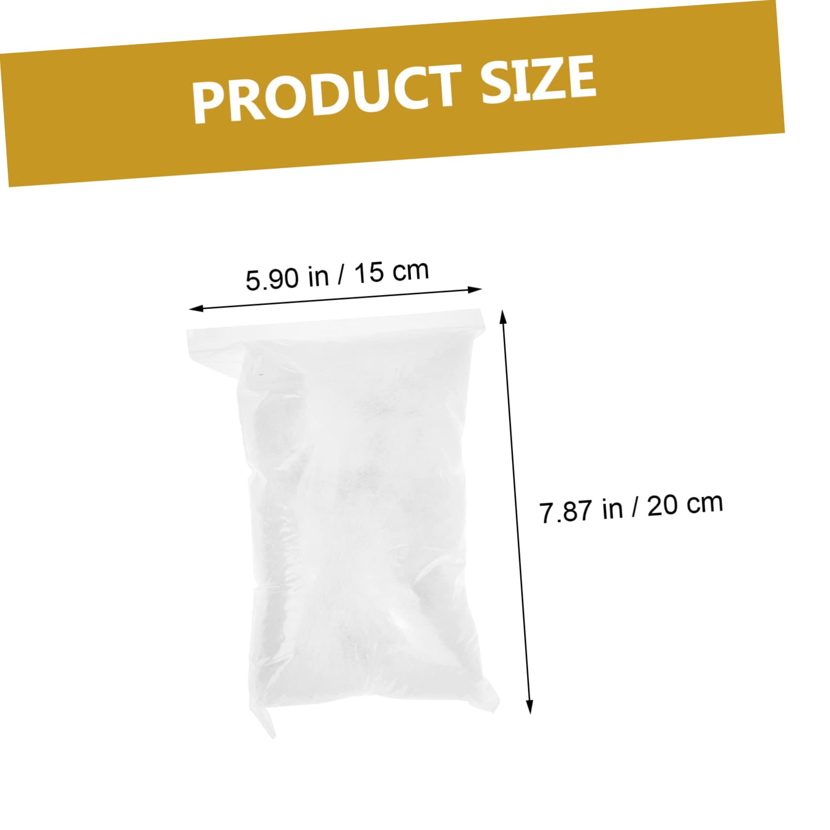 KOCKSHION DIY Handmade Stuffed Animals Pillow Filling Cotton High Elasticity Soft Fluffy