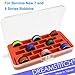 DREAMSTITCH Bobbin Case for Bernina New 7 and 8 Series Jumbo Bobbin Sewing Bobbin Storage Case and Saver Holds 23 Bobbins Box Organizer - Red