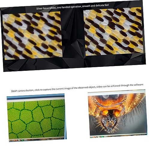 Microscope numérique USB grossissement haute résolution LED Housoutil avec support