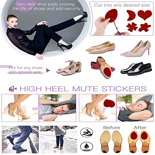 Protectores Antideslizantes para Zapatos 5 Pares Rojos miniatura 4