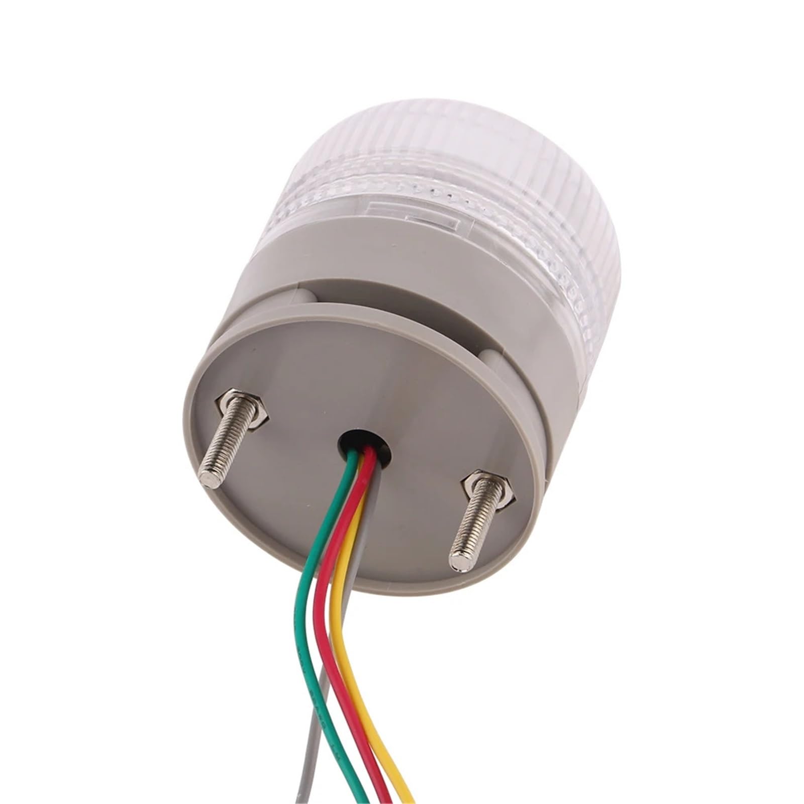 D-5002T 3-kolorowy mały sygnał ostrzegawczy wskaźnik LED alarm bezpieczeństwa stały / migające światło DC 12 V 24 V AC110 V 220 V (stały brak dźwięku, DC24V)