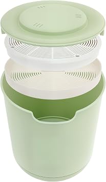Bean Sprouts Machine, Double Layers Large Capacity Multipurpose Automatic Bean Sprouts for Germination of Soybeans, Healthy Seed Growe