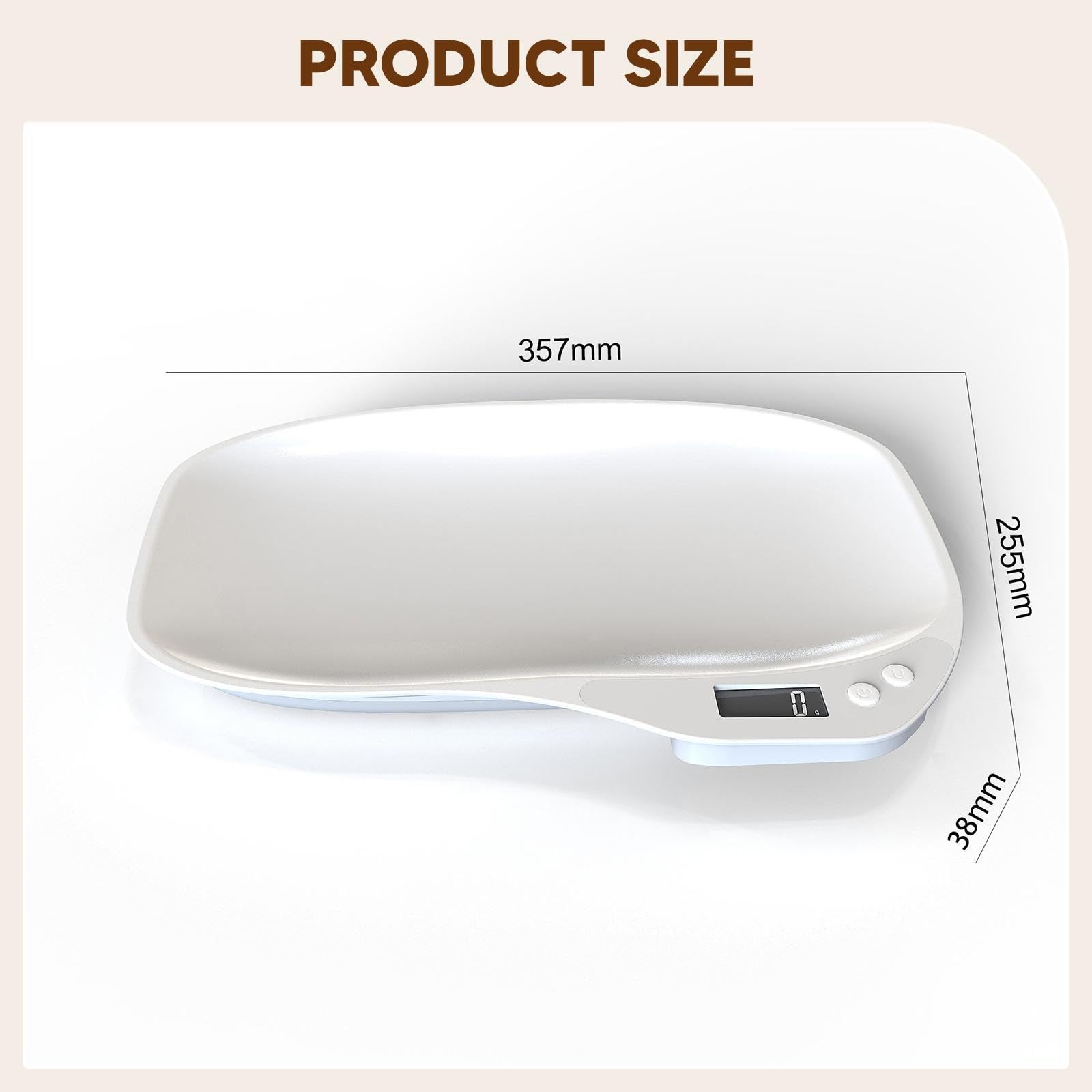 Digital para Mascotas, Báscula Electrónica para Pesar Alimentos, Báscula de Cocina para Hornear.