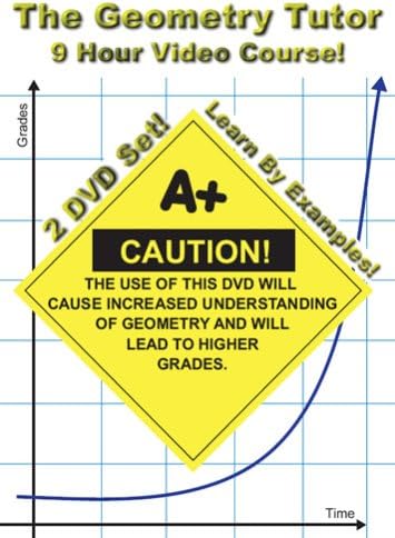 The Geometry Tutor - 9 Hour Course Set - Learn By Examples!