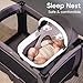 Pamo Babe Portable Playpen Foldable Playard for Baby and Toddler Mattress, Changing Table for Newborn Portable Playard