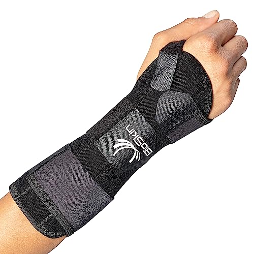BioSkin Carpal Tunnel Wrist Brace, Adjustable Hand Brace For Arthritis Pain And Support, Tendonitis, Wrist Sprains, Night Wrist Sleep Support Brace, Wrist Splint, Wrist Support For Women And Men, HSA or FSA Eligible