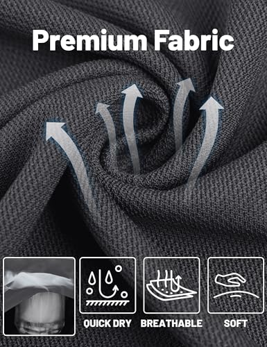 TACVASEN Men's Long Sleeve Polo Shirt Quick Dry Tactical Performance Golf Collared Work Casual Moisture Wicking Shirts4