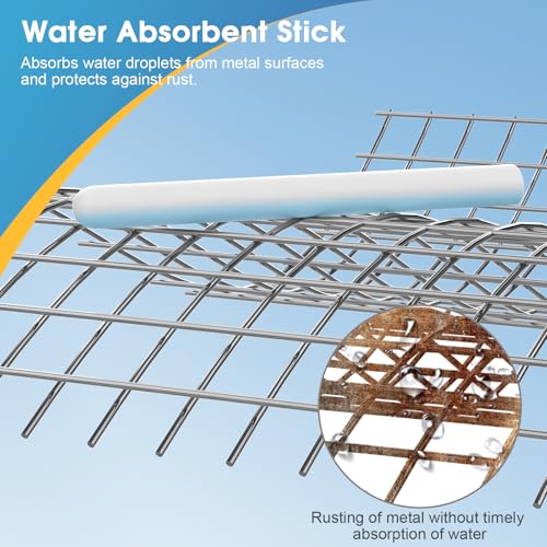 Image of 15x Drying Stick Water Absorption Dry Rod Desiccant for Silicone Toys Flesh Light Dryer Absorption Stick Deodorization Moisture Cleaner Diatomite Reusable Reduce Rust (15Pcs Smooth 5.6x0.55 Inches)