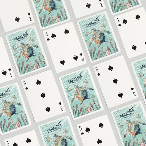 Lantern Press naipes poker 52 cartas adultos miniatura 4