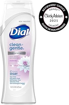 Amazon.com: Dial Clean & Gentle Body Wash, Waterlily, 473