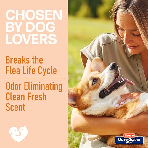 Image of Hartz UltraGuard Plus Flea & Tick Spray for Dogs