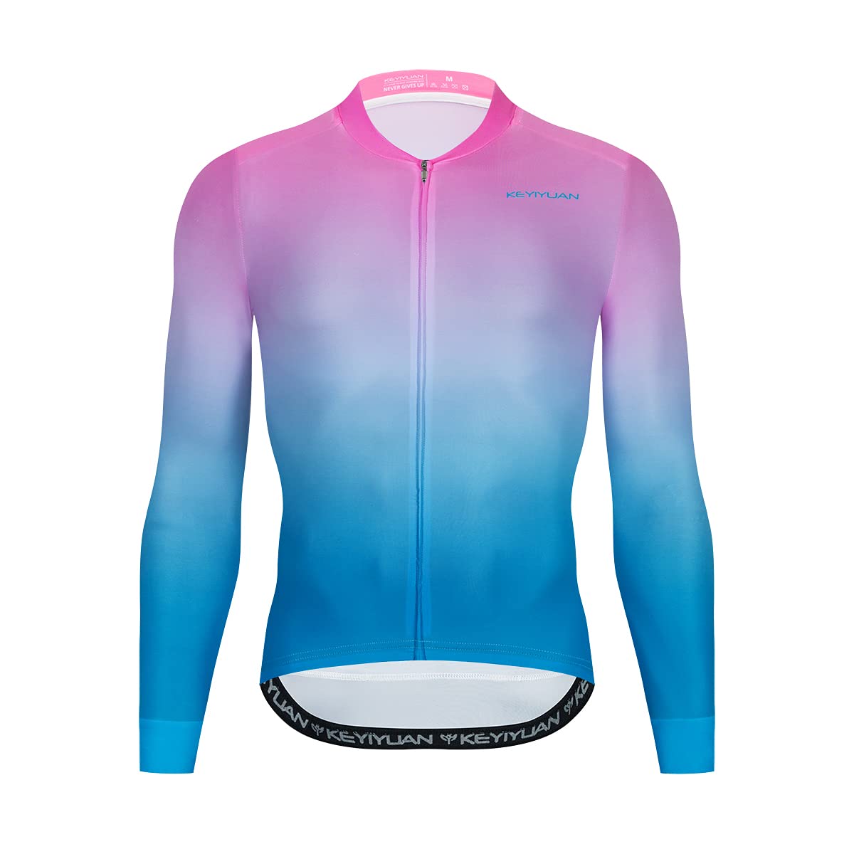 Maglia da ciclismo da uomo a maniche lunghe, da bicicletta, da donna, con tasche